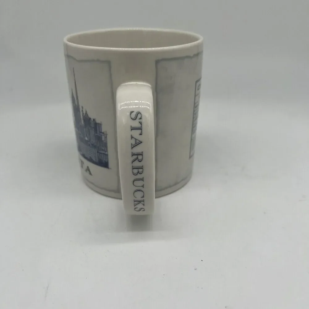 Starbucks Atlanta Hotlanta 2008 Coffee Cup Architect Series Mug 18oz